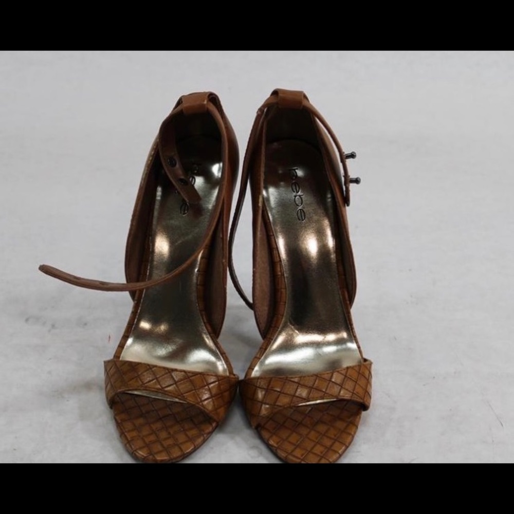 Designer leather shoes Wood Heels